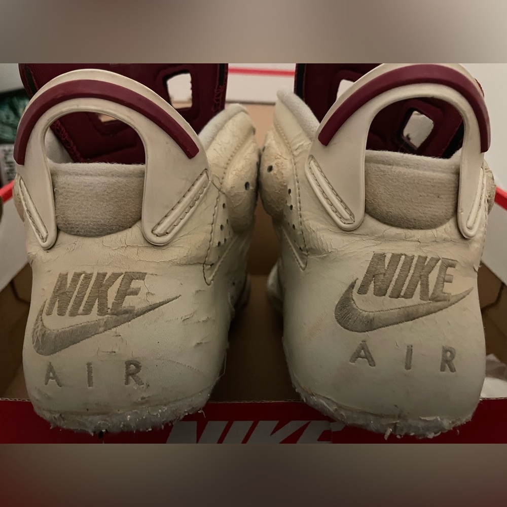 1991 Jordan 6 Maroon Size 9M rare